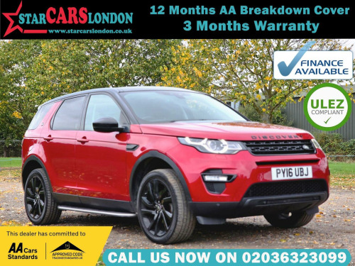 Land Rover Discovery Sport  2.0 TD4 HSE Black Auto 4WD Euro 6 (s/s) 5dr