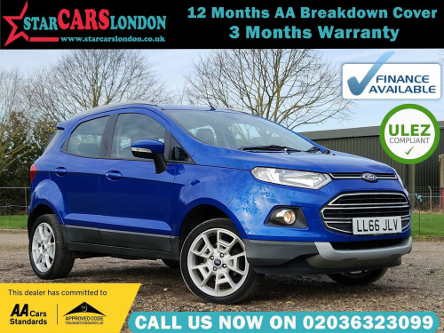 Ford EcoSport  1.0T EcoBoost Titanium 2WD Euro 5 (s/s) 5dr 