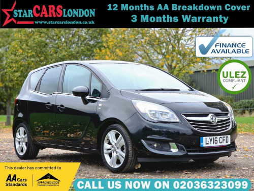 Vauxhall Meriva  1.4i Turbo SE Auto Euro 6 5dr