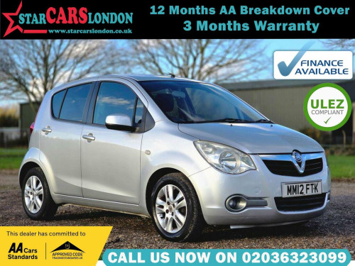 Vauxhall Agila  1.2 VVT SE Auto Euro 5 5dr 