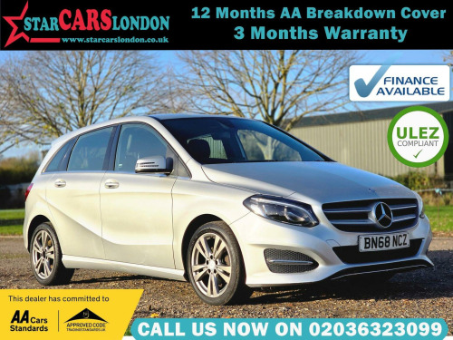 Mercedes-Benz B-Class B180 1.6 B180 Exclusive Edition 7G-DCT Euro 6 (s/s) 5dr 