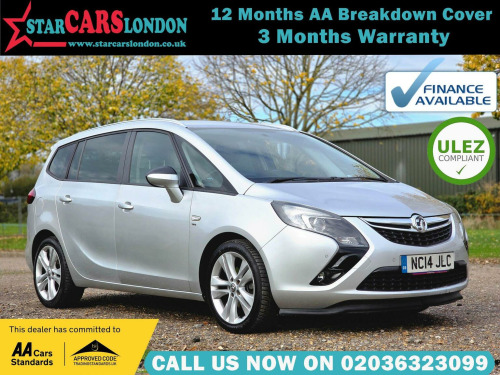 Vauxhall Zafira Tourer  1.4T 16V SRi Auto Euro 5 5dr