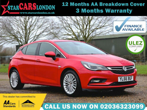 Vauxhall Astra  1.4i Turbo Elite Euro 6 5dr 
