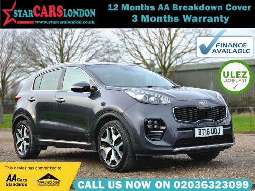 Kia Sportage  1.6 T-GDi GT-Line DCT AWD Euro 6 5dr 
