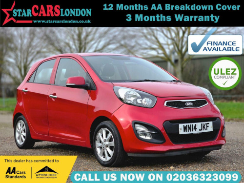 Kia Picanto  1.25 2 Auto Euro 5 5dr 
