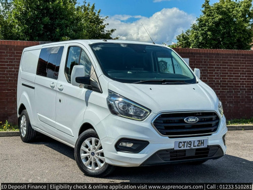 Ford Transit Custom  2.0 300 EcoBlue Limited Crew Van Auto L2 H1 Euro 6 (s/s) 5dr (5 Seat)