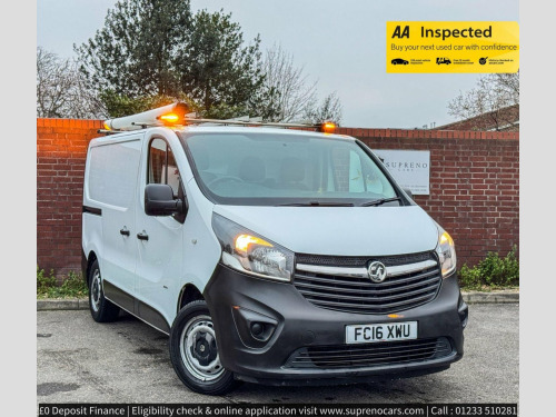 Vauxhall Vivaro  1.6 CDTi 2900 ecoFLEX L1 H1 Euro 5 (s/s) 5dr