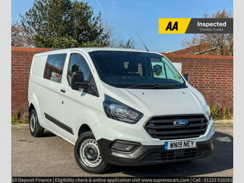 Ford Transit Custom  2.0 300 EcoBlue Crew Van L2 H1 Euro 6 5dr (6 Seat)