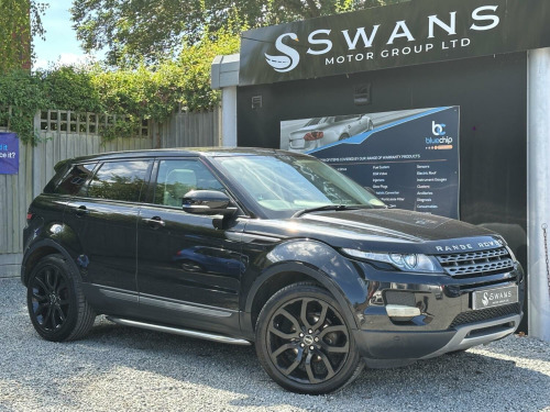 Land Rover Range Rover Evoque  2012 Range Rover Evoque 2.2 SD4 Diesel Auto 5 Door Estate Black
