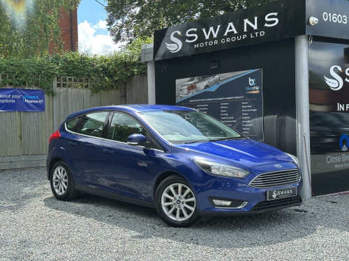Ford Focus  2015 Ford Focus 2.0 TDCi TITANIUM Diesel Manual 5 Door Hatchback Blue