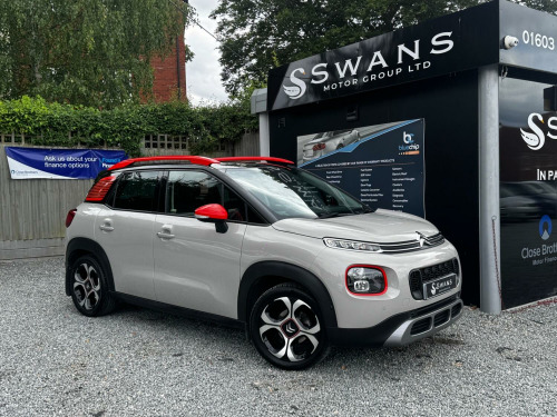 Citroen C3 Aircross  Citroen C3 AirCross 1.6 BlueHDi Flair Diesel Manual 5 Door Hatchback Grey.