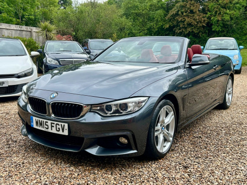 BMW 4 Series  2.0 428i M Sport Convertible 2dr Petrol Manual Euro 6 (s/s) (245 ps)