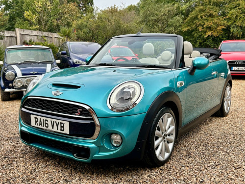 MINI Convertible  2.0 Cooper S Convertible 2dr Petrol Auto Euro 6 (s/s) (192 ps)