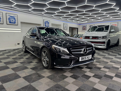 Mercedes-Benz C-Class  2.1 C300h BlueTEC AMG Line G-Tronic+ Euro 6 (s/s) 4dr