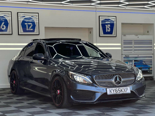 Mercedes-Benz C-Class  2.1 C250d AMG Line (Premium Plus) 7G-Tronic+ Euro 6 (s/s) 4dr
