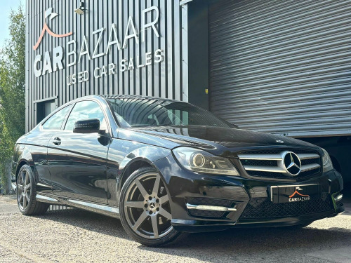 Mercedes-Benz C-Class C180 1.6 C180 BlueEfficiency AMG Sport G-Tronic+ Euro 5 (s/s) 2dr