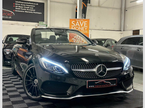 Mercedes-Benz C-Class 2.1 C220d AMG Line (Premium Plus) Cabriolet G-Tronic+ Euro 6 (s/s) 2dr