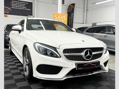 Mercedes-Benz C-Class C200 2.0 C200 AMG Line G-Tronic+ Euro 6 (s/s) 2dr 
