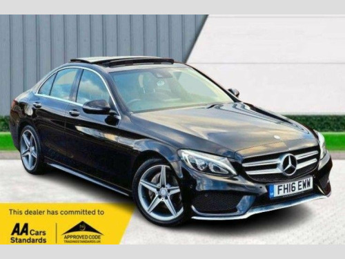 Mercedes-Benz C-Class  2.1 C220d AMG Line (Premium Plus) 7G-Tronic+ Euro 6 (s/s) 4dr