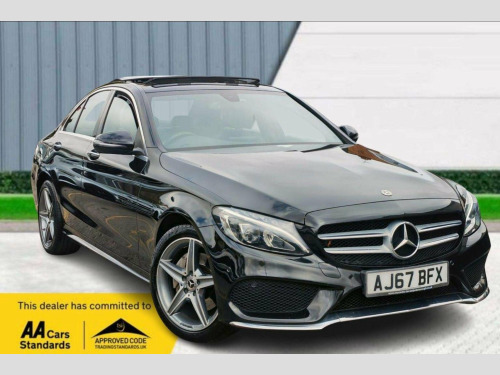 Mercedes-Benz C-Class  2.1 C220d AMG Line (Premium) G-Tronic+ 4MATIC Euro 6 (s/s) 4dr