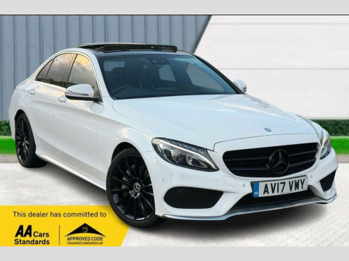 Mercedes-Benz C-Class  2.1 C300dh AMG Line (Premium Plus) G-Tronic+ Euro 6 (s/s) 4dr