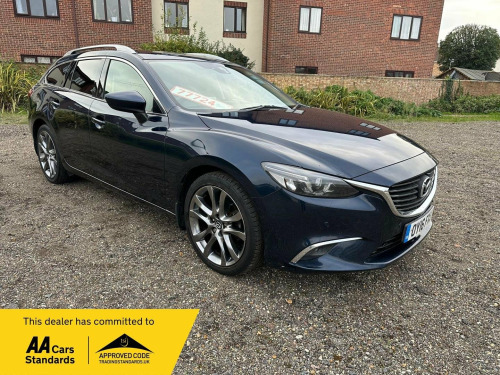 Mazda Mazda6  2.2 SKYACTIV-D Sport Nav Tourer Euro 6 (s/s) 5dr