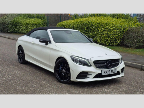 Mercedes-Benz C-Class  2.0 C300d AMG Line (Premium) Cabriolet G-Tronic+ Euro 6 (s/s) 2dr