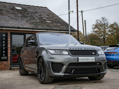 Land Rover Range Rover Sport  5.0 V8 SVR Auto 4WD Euro 6 (s/s) 5dr