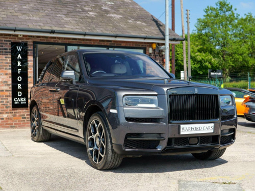 Rolls-Royce Cullinan  6.75 V12 Black Badge Auto 4WD Euro 6 5dr