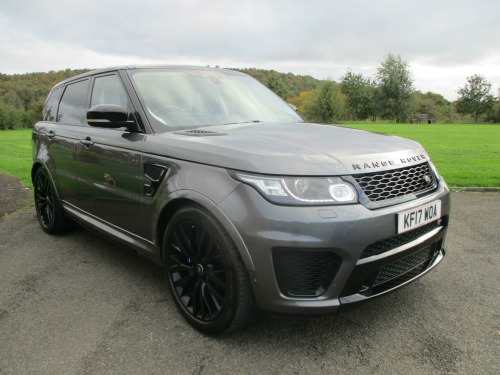Land Rover Range Rover Sport  5.0 V8 SVR Auto 4WD Euro 6 (s/s) 5dr