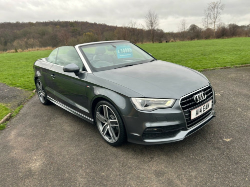 Audi A3 Cabriolet  2.0 TDI S line Euro 6 (s/s) 2dr 
