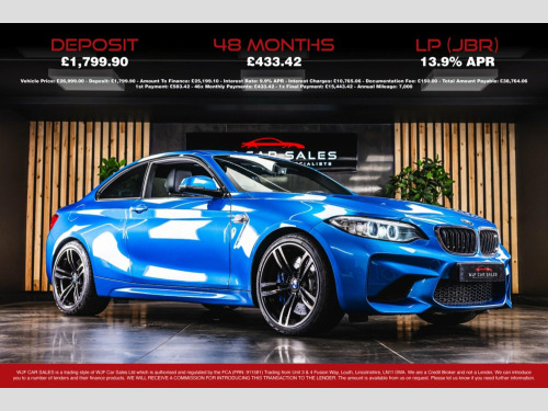 BMW M2  3.0i DCT Euro 6 (s/s) 2dr