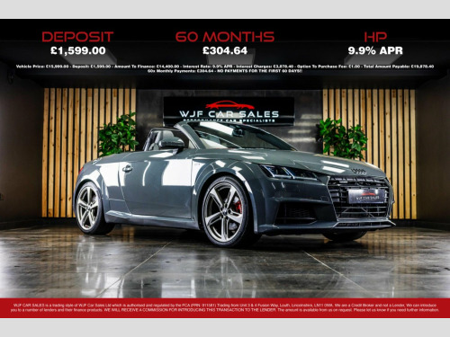 Audi TT  2.0 TFSI S line Roadster S Tronic quattro Euro 6 (s/s) 2dr