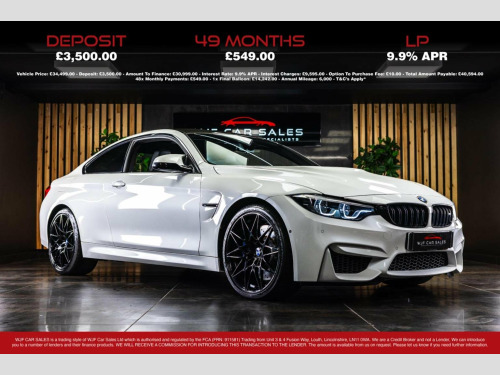 BMW M4  3.0 BiTurbo Competition DCT Euro 6 (s/s) 2dr
