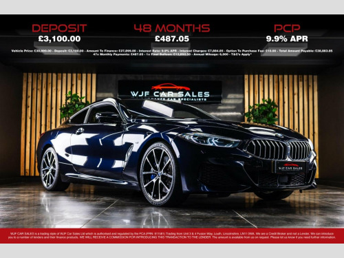 BMW 8 Series  3.0 840d Steptronic xDrive Euro 6 (s/s) 2dr