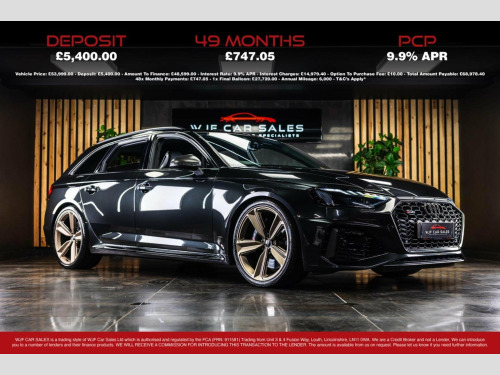 Audi RS4 Saloon  2.9 TFSI V6 Bronze Edition Tiptronic quattro Euro 6 (s/s) 5dr