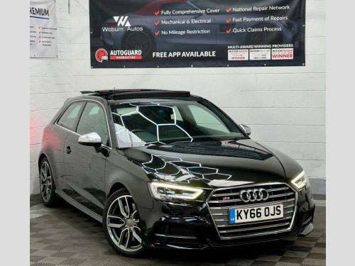 Audi S3  2.0 TFSI S Tronic quattro Euro 6 (s/s) 3dr 