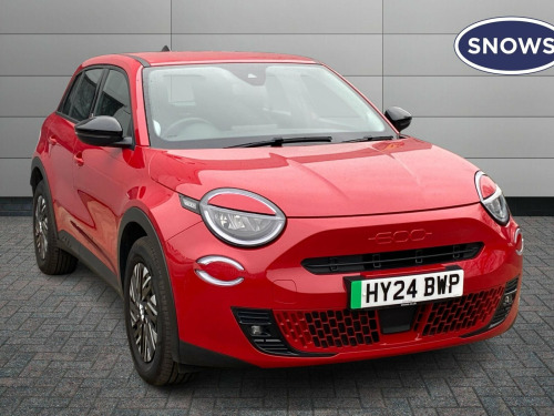Fiat 600  e Electric Hatchback Red