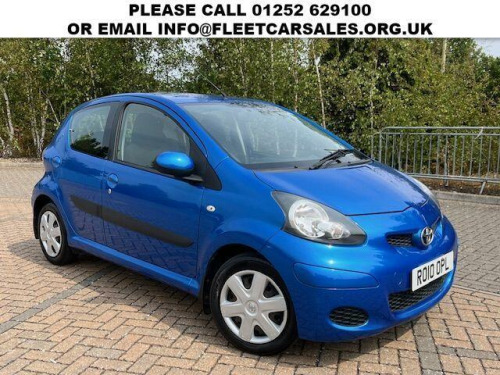 Toyota AYGO  1.0 VVT-i Blue Hatchback 5dr Petrol Manual Euro 4 (67 bhp) Air/Con - E/Wind