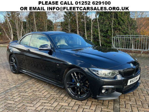 BMW 4 Series  2.0 420d M Sport Convertible 2dr Diesel Auto Euro 6 (s/s) (190 ps) 19” Blac 