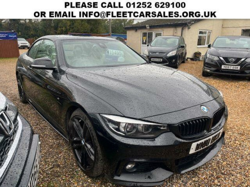 BMW 4 Series  2.0 420d M Sport Convertible 2dr Diesel Auto Euro 6 (s/s) (190 ps) 19” Blac