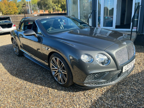 Bentley Continental  6.0 W12 GTC Speed Auto 4WD Euro 6 2dr