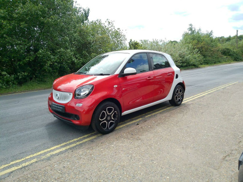 Smart forfour  1.0 Prime (Premium) Hatchback 5dr Petrol Manual Euro 6 (s/s) (71 ps)