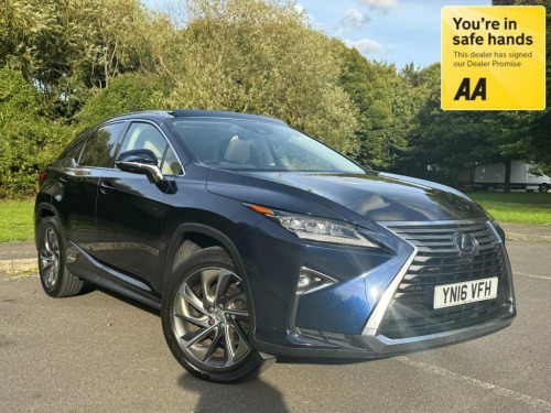 Lexus RX  3.5 450h V6 Premier SUV 5dr Petrol Hybrid CVT 4WD 