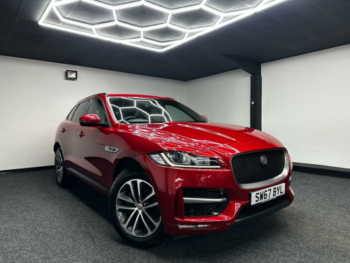 Jaguar F-PACE  2.0 D180 R-Sport SUV 5dr Diesel Auto AWD Euro 6 (s/s) (180 ps) 67,000 MILES