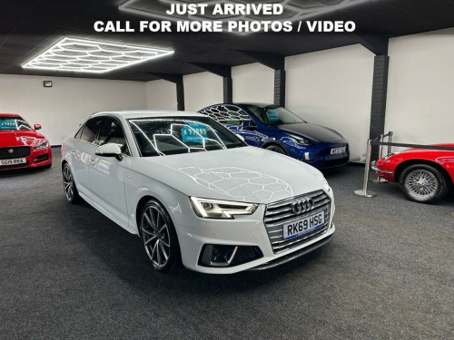 Audi A4  2.0 TFSI 40 S line Saloon 4dr Petrol S Tronic Euro 6 (s/s) (190 ps) AUTOMAT