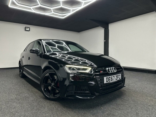 Audi S3  2.0 TFSI Black Edition Sportback 5dr Petrol S Tronic quattro Euro 6 (s/s) (