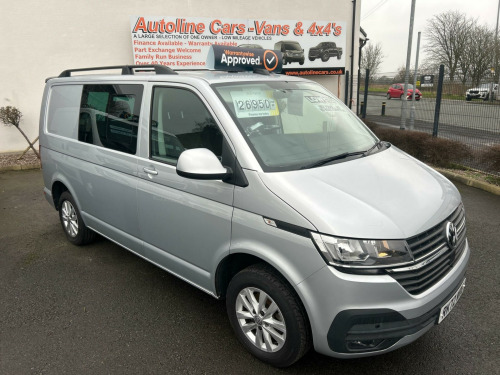 Volkswagen Transporter  2.0 TDI T30 Highline Crew Van FWD SWB Euro 6 (s/s) 5dr