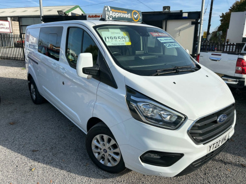 Ford Transit Custom  2.0 320 EcoBlue Limited Crew Van L2 H1 Euro 6 (s/s) 5dr (6 Seat)