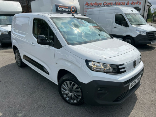 Peugeot Partner  1.5 BlueHDi 1000 Asphalt Standard Panel Van SWB Euro 6 (s/s) 5dr